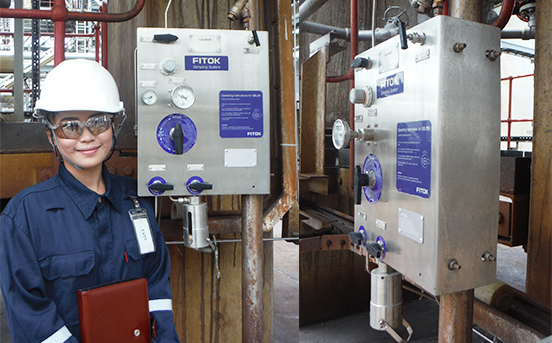 蓝狮在线取样系统