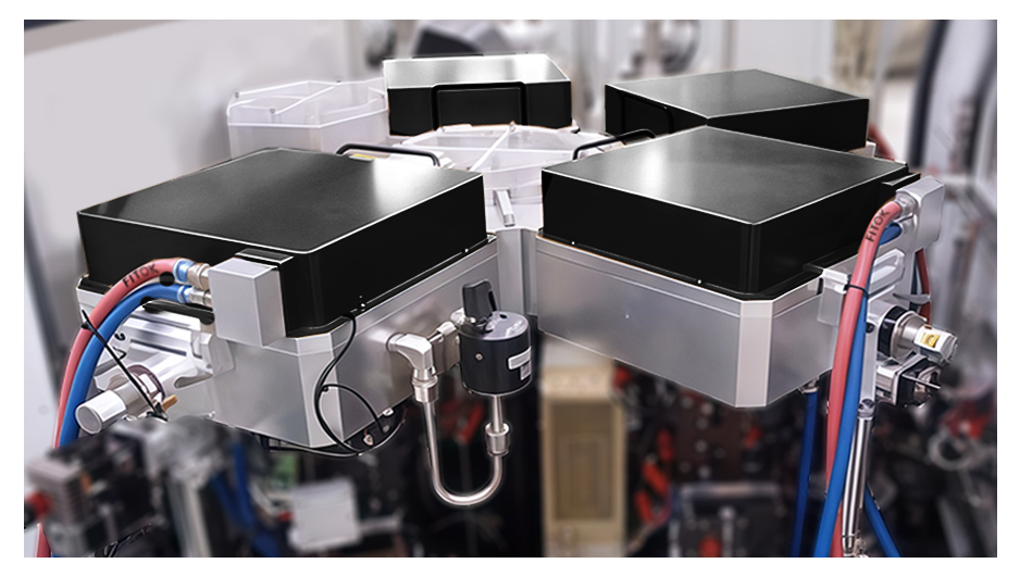 图1 连接工艺模块的软管和快速接头