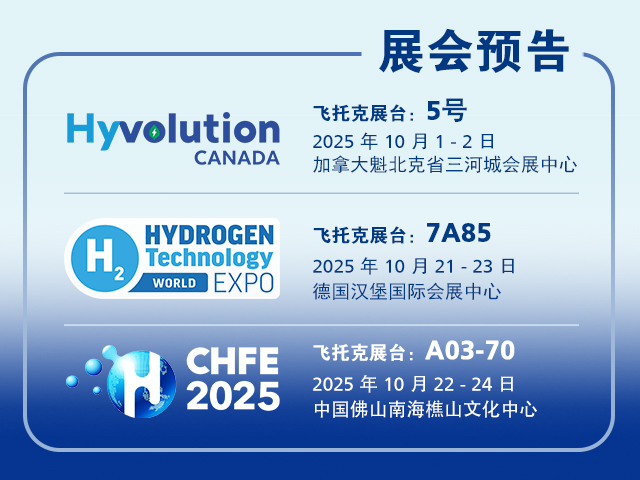 蓝狮在线与您相约2025全球三大氢能盛会
