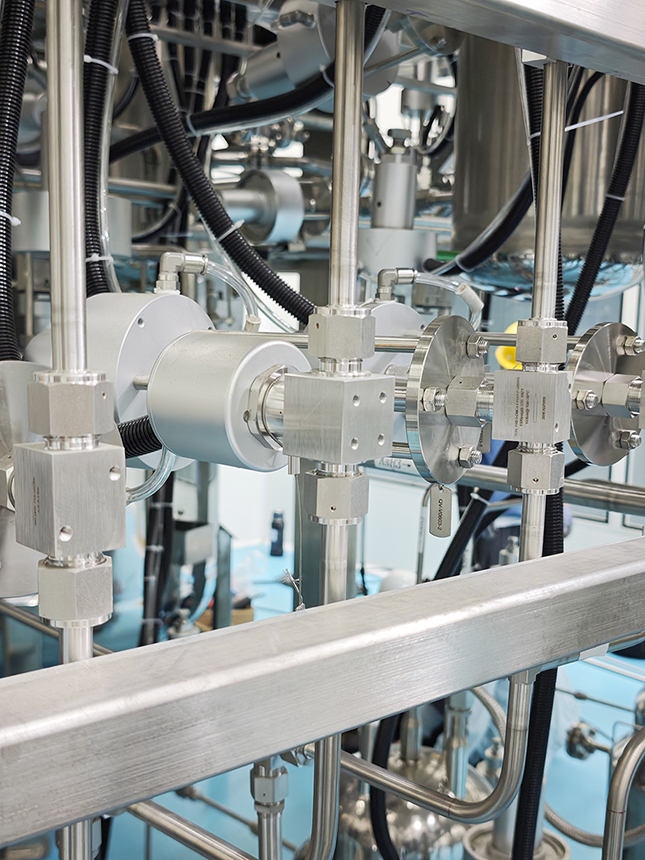 蓝狮在线波纹管阀用于高纯气体管路